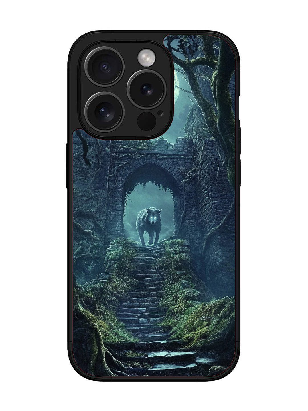 iPhone 15 pro Moonlit Forest Gateway