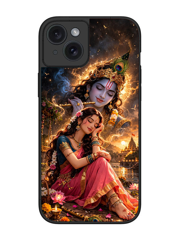 iPhone 15 Plus Radha thinking of Krishna