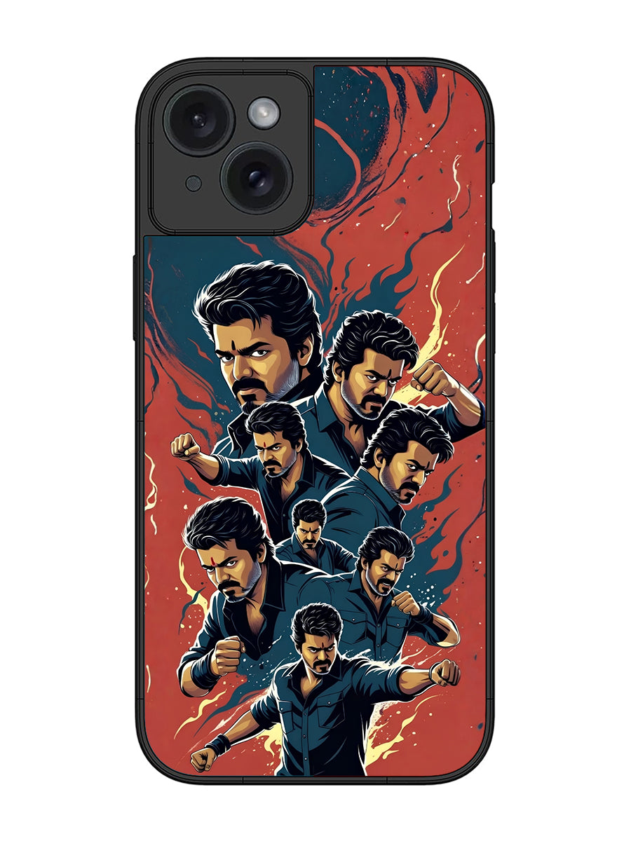 Vivo T2 Pro 5G Vertical Stripes Burnt Orange