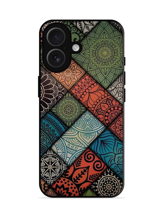 iPhone 16 Mandala Patchwork