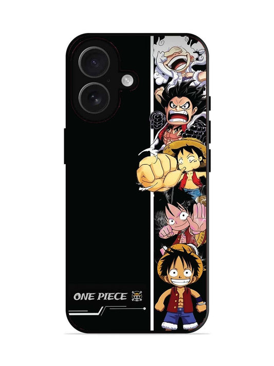 iPhone 16 Luffy Evolution Gear 5 Anime Art