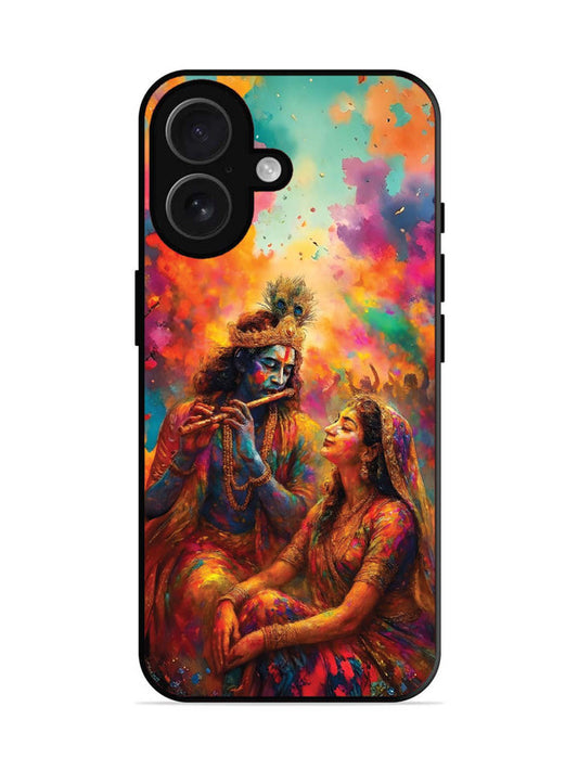 iPhone 16 Radha Krishna Playing Flute