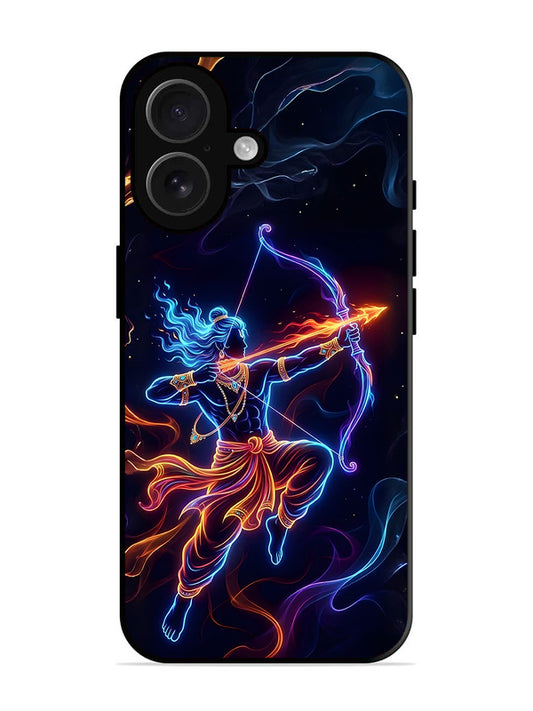 iPhone 11 Fluid wave pattern Vivid Red
