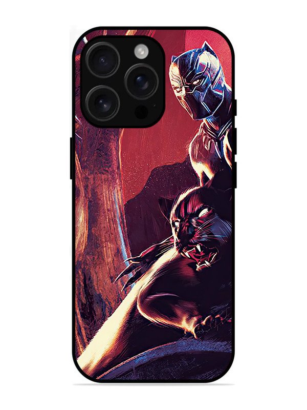 iPhone 16 pro max black-panther-marvel-comics