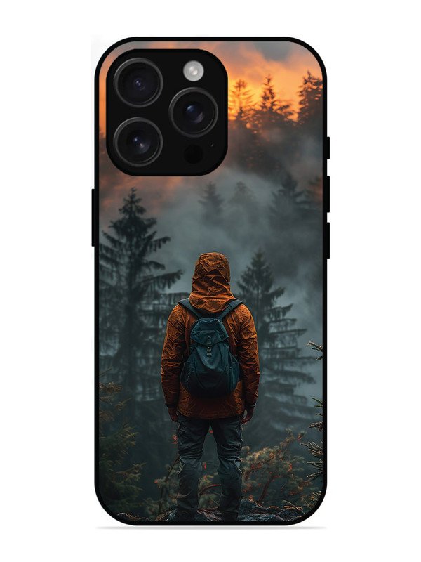 iPhone 16 Pro Max Alone in Forest