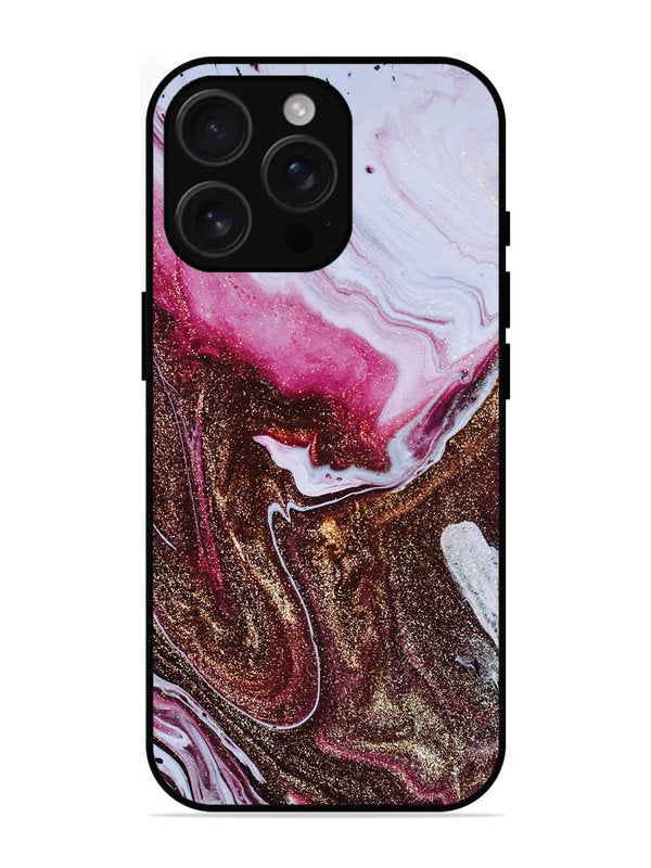 iPhone 16 Pro Max Elegant Rose & Gold Marble
