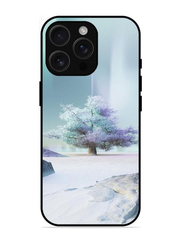 iPhone 16 Pro Max Tree on lceland