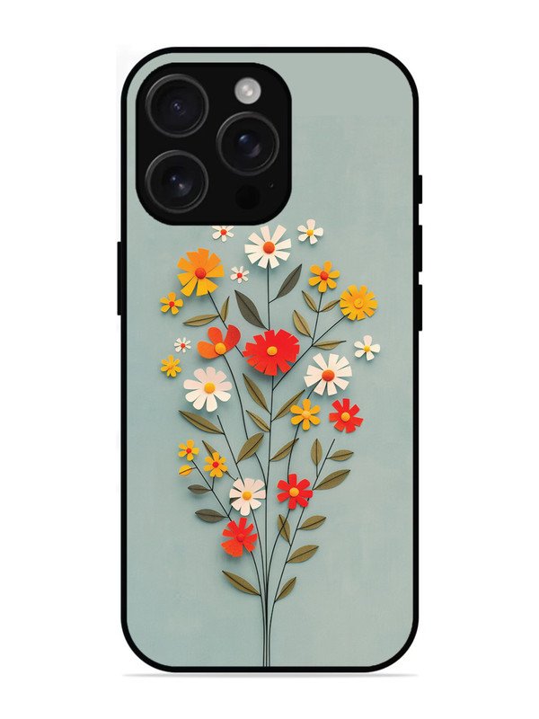 iPhone 16 Pro Max Paper Flowers