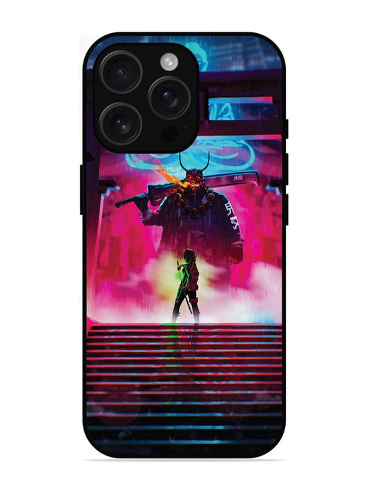 iPhone 16 Pro Max Cyberpunk Yokai Monster