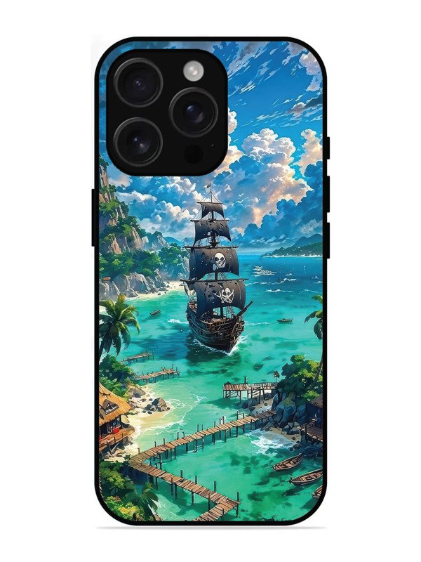 iPhone 16 Pro Max Pirate Ship Island