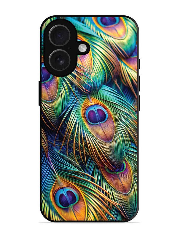 iPhone 16 peacock feather