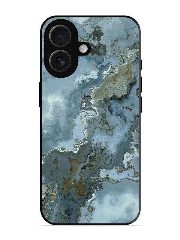 iPhone 16 Celestial Blue Marble 2nd Pattern