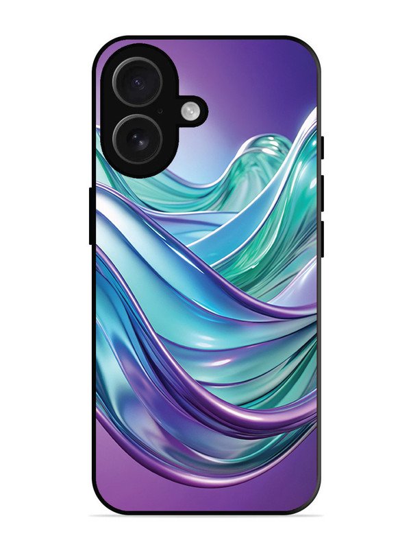 Google Pixel 9 Fluid wave pattern Purple