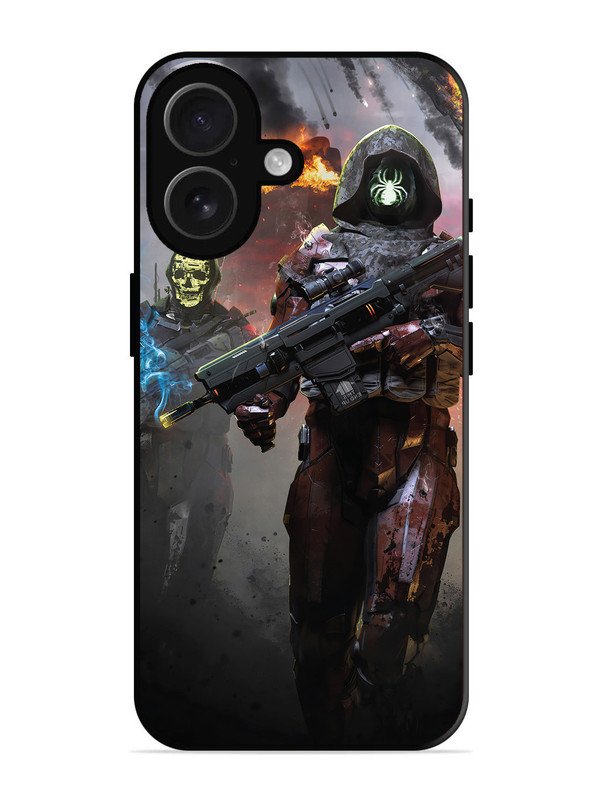 iPhone 16 Sci-Fi Soldiers
