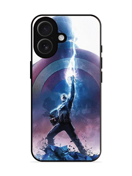 iPhone 16 captain-america-thor-hammer-lightning