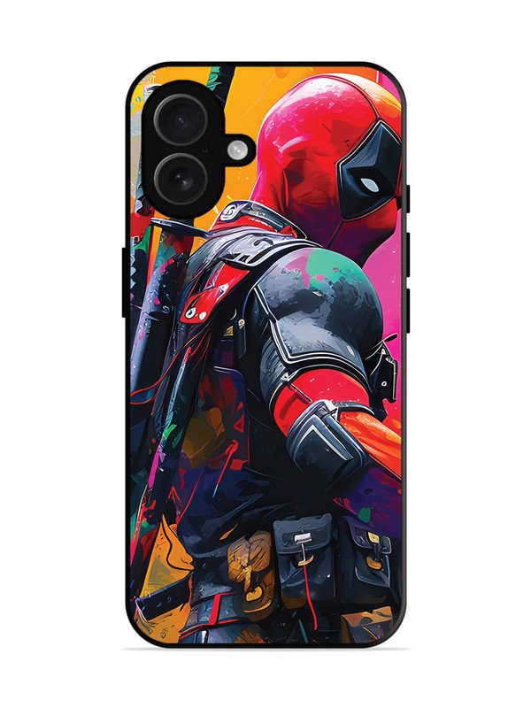 iPhone 8 Plus Vertical Stripes Hot Pink