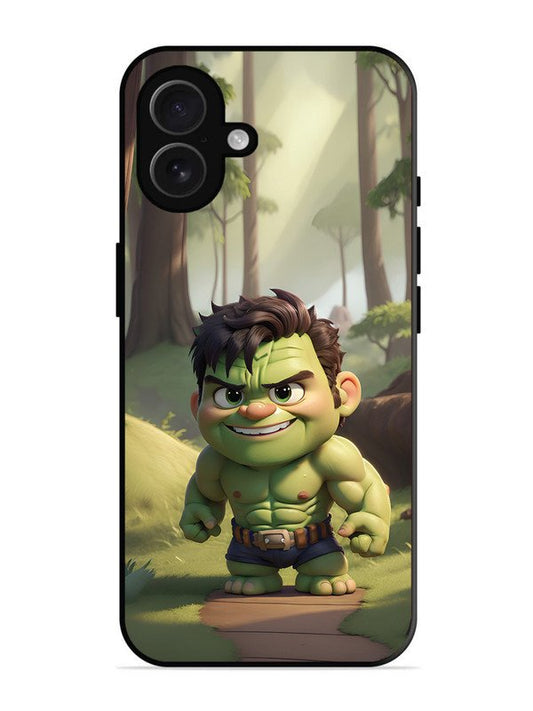 iPhone 16 Plus cute baby hulk