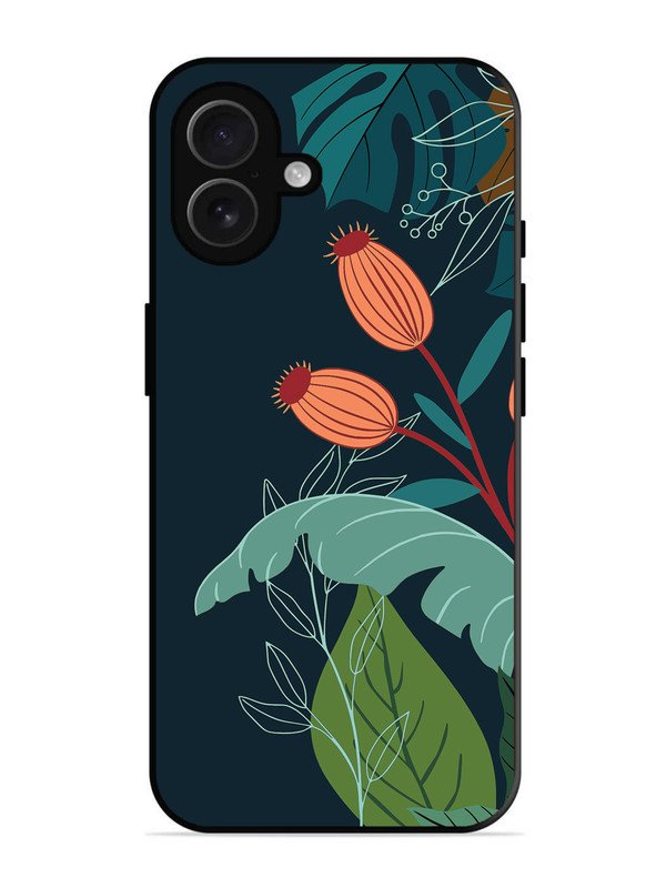 iPhone 16 Plus Plant Illustration