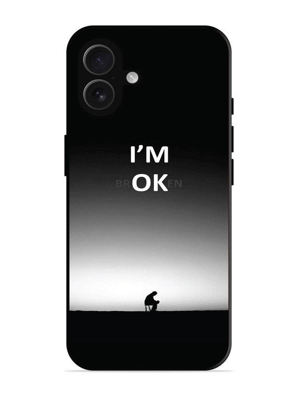 iPhone 16 Plus I'm Broken A man on Chair Alone