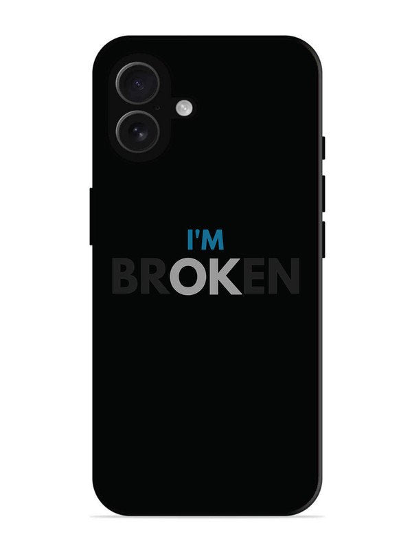 iPhone 16 Plus I'm Broken Dark Theme