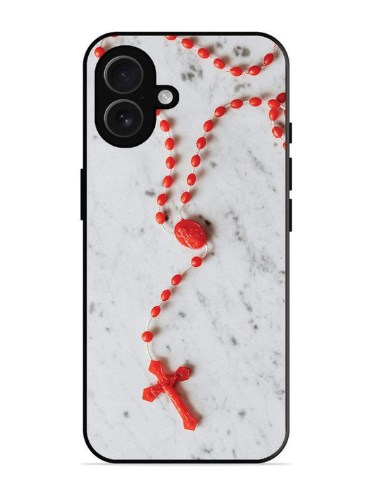 iPhone 6 Plus Gingham Checks Wine Red