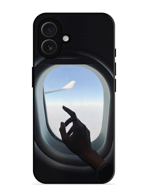 iPhone 16 Plus Airplane Window