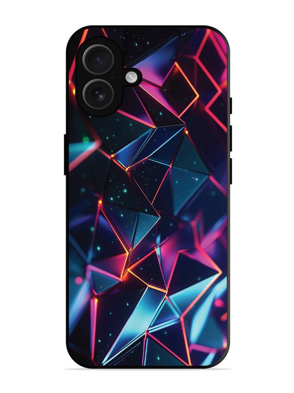 iPhone 16 Plus 3D Abstract Polygon