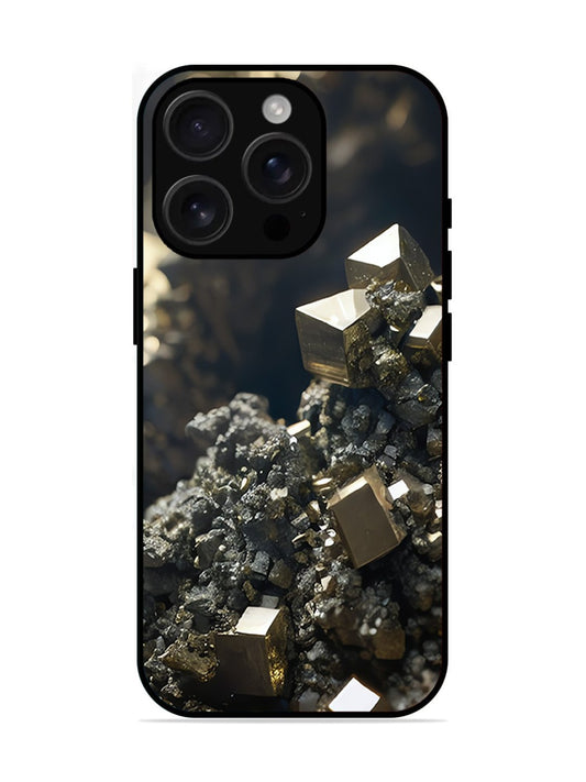 iPhone 16 Pro Gold Crystals