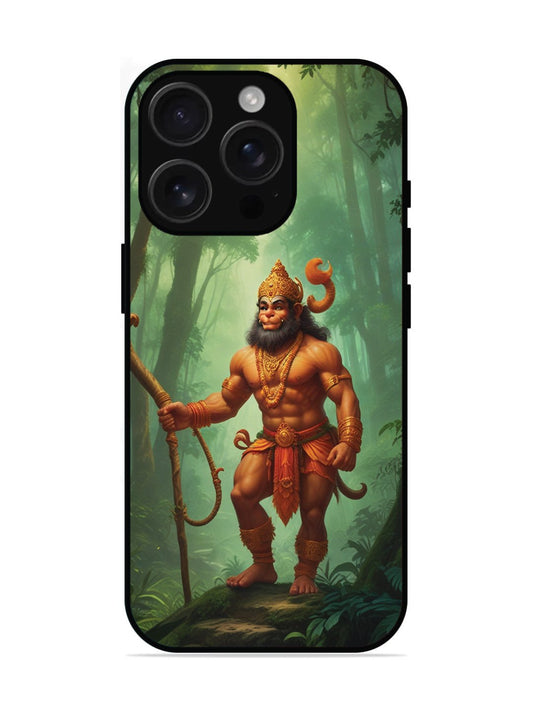 iPhone 15 Fluid wave pattern Dark Sage Green