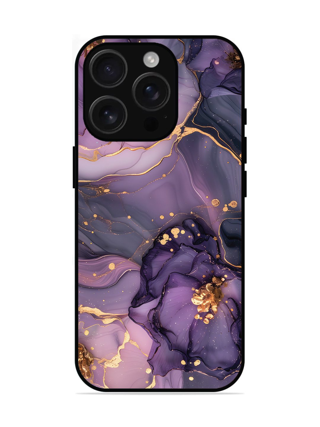 iPhone 16 Pro Royal Orchid Theme Marble
