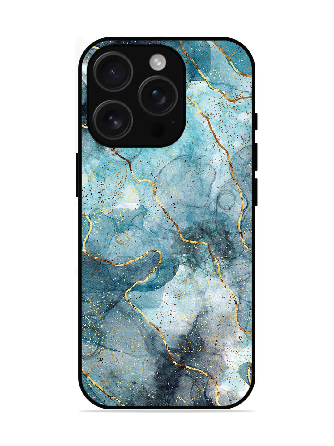 iPhone 15 Pro Fluid wave pattern Vivid Red