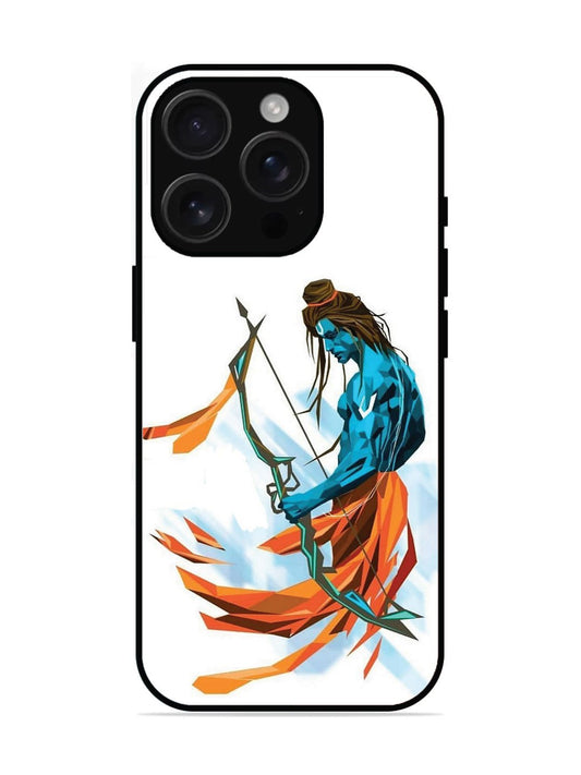 iPhone 15 Pro Vertical Stripes Vivid Orange