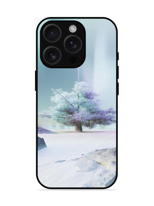 iPhone 16 Pro Tree on lceland