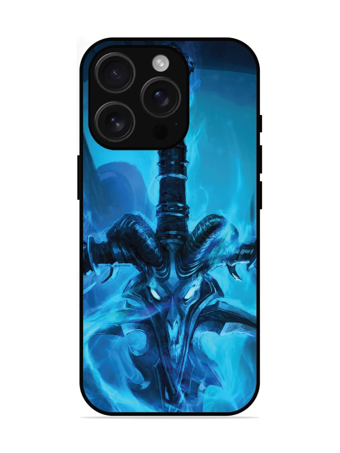 iPhone 16 Fluid wave pattern Dark Bright Yellow