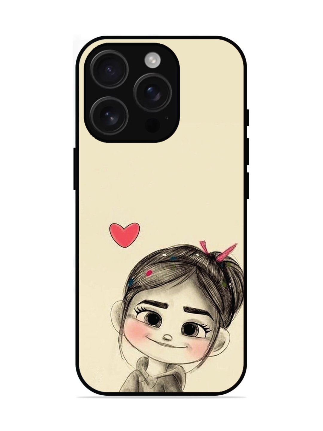 iPhone 16 Vertical Stripes Bright Yellow