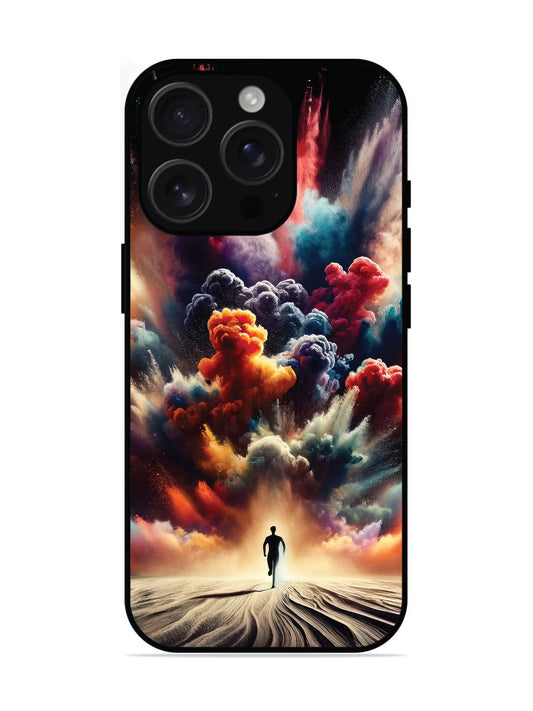 iPhone 16 pro colorful-blast-explosion
