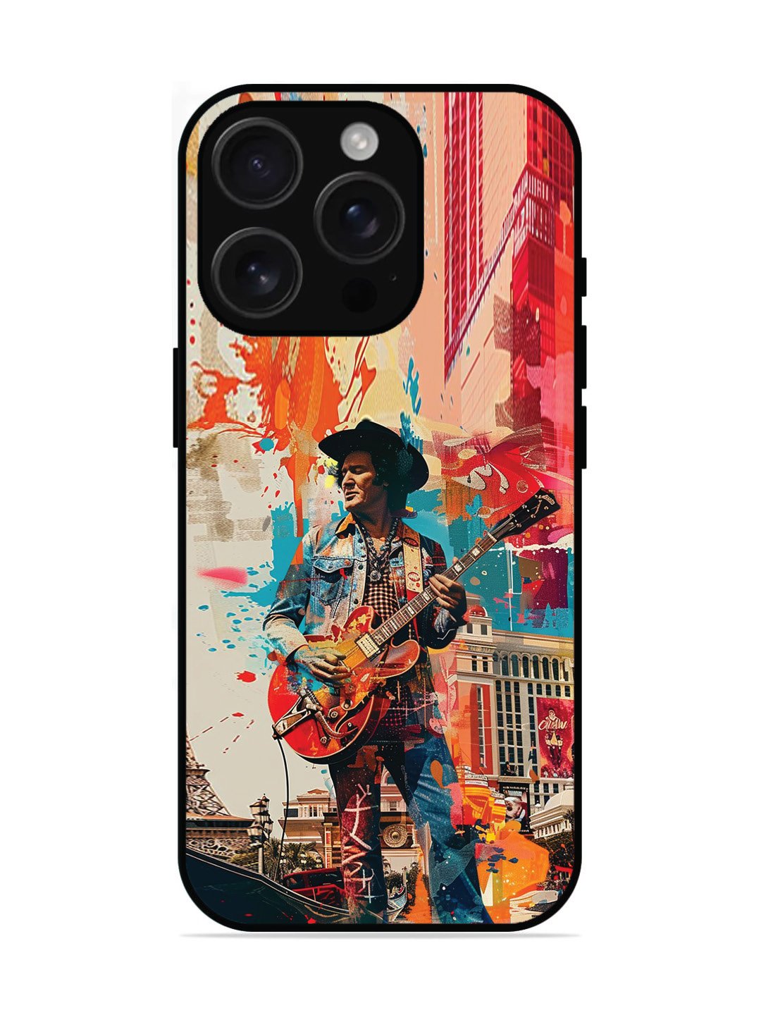 iPhone 16 Plus Gingham Checks Burnt Orange