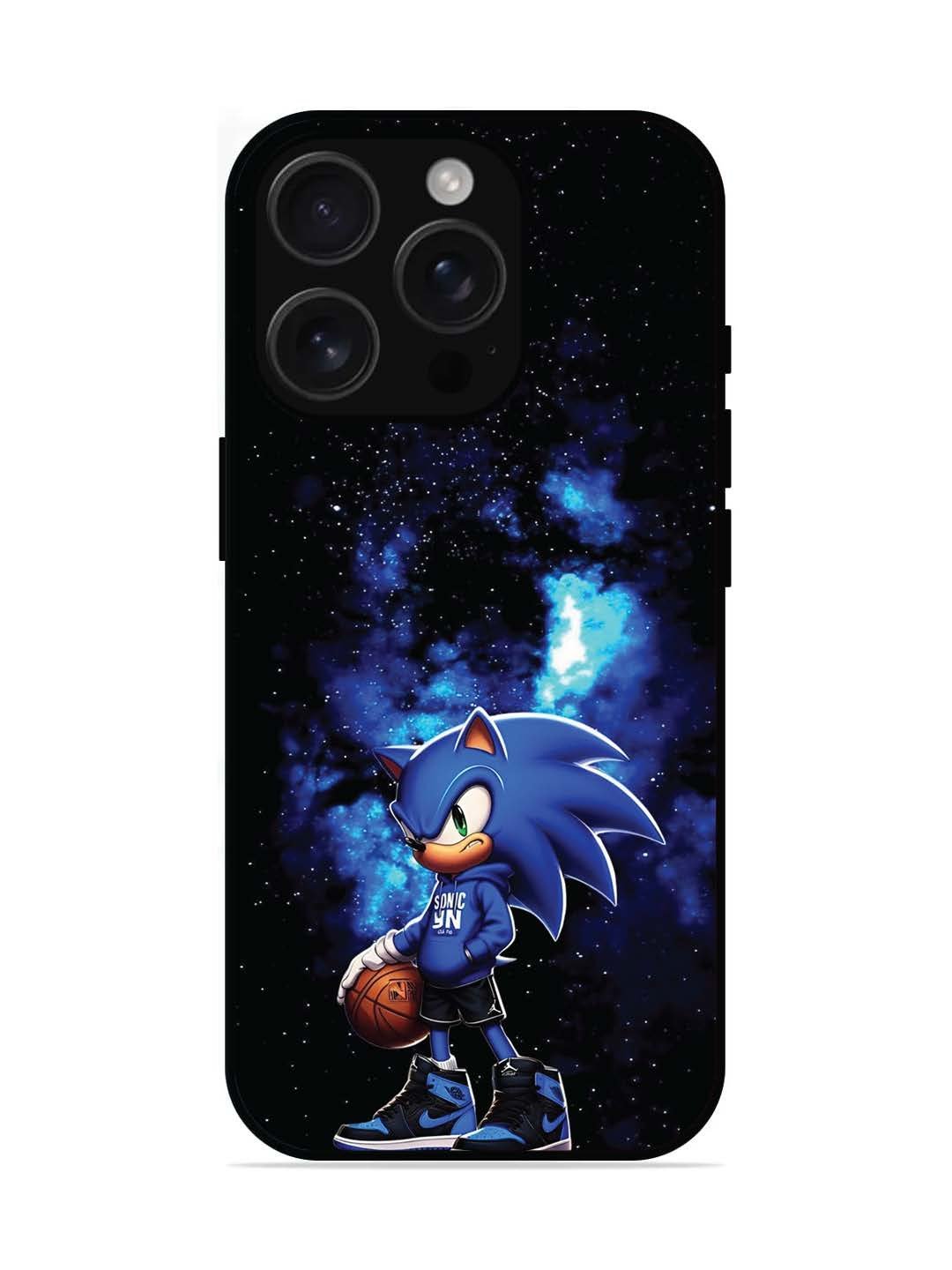 iPhone 16 pro Sonic Hedgehog Drip Sneaker Art