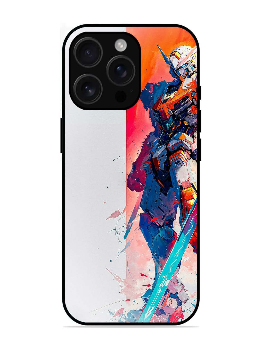 iPhone 16 pro max gundam-mecha