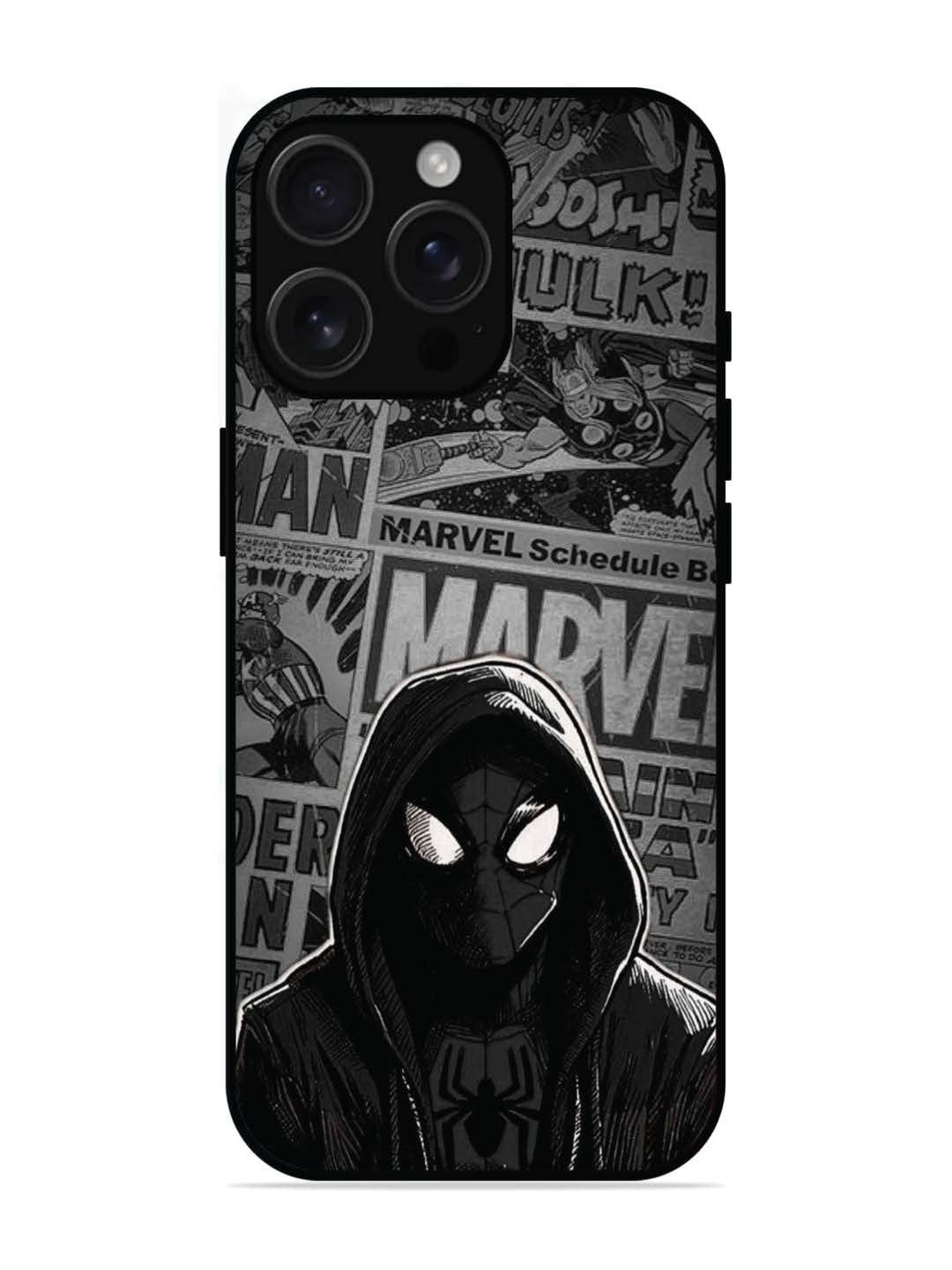 iPhone 16 pro max Black Spidey