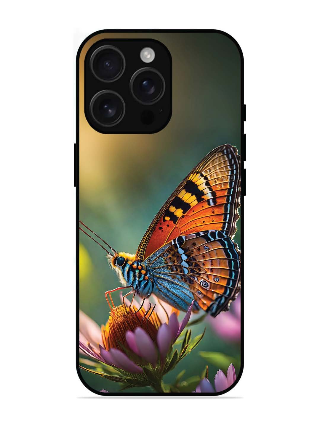 iPhone 16 pro max Golden Hour Monarch Butterfly
