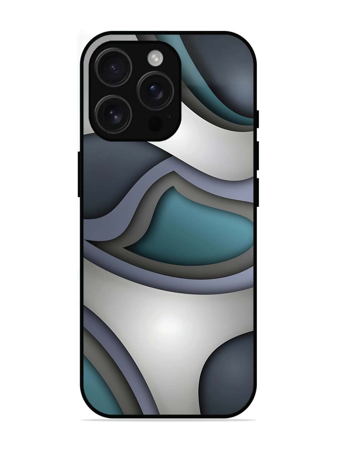 iPhone 16 pro max Slate Blue Gradient Wave