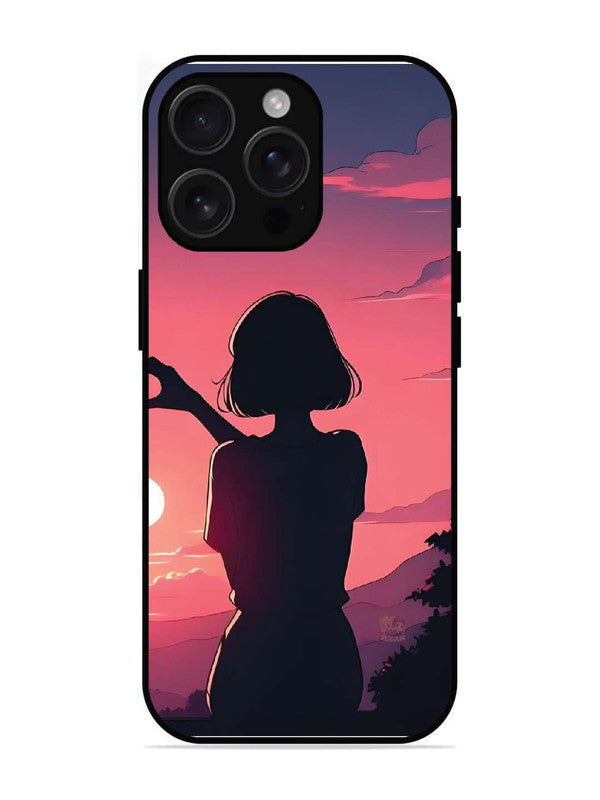 iPhone 16 Pro Max Love Heart with Hand Girl