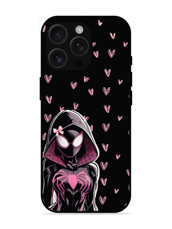 iPhone 16 Pro Max Spidergirl with hearts