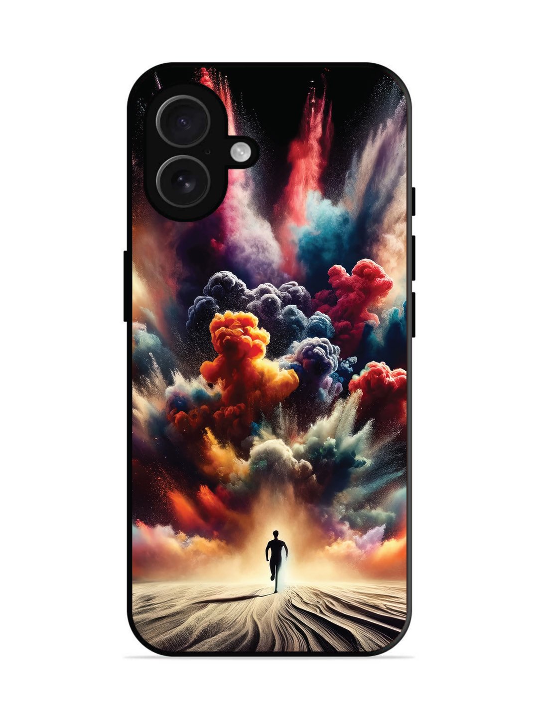 iPhone 16 plus colorful-blast-explosion