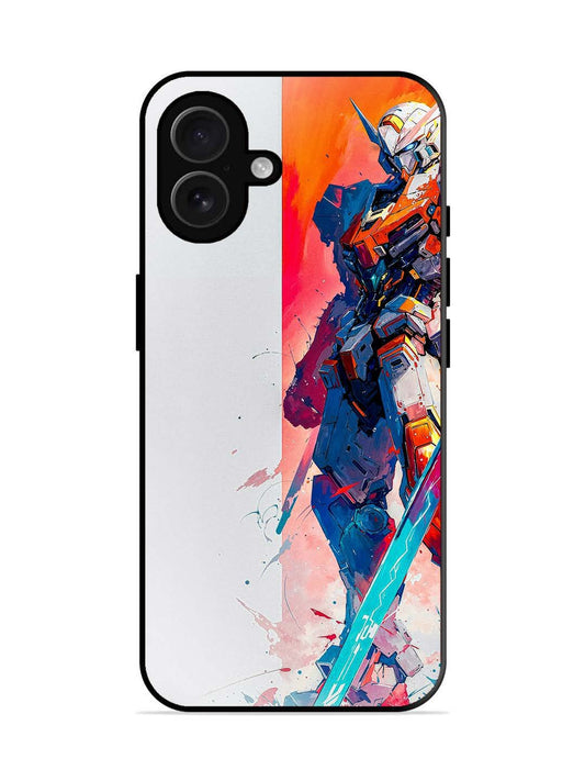 iPhone XR Fluid wave pattern Vivid Orange