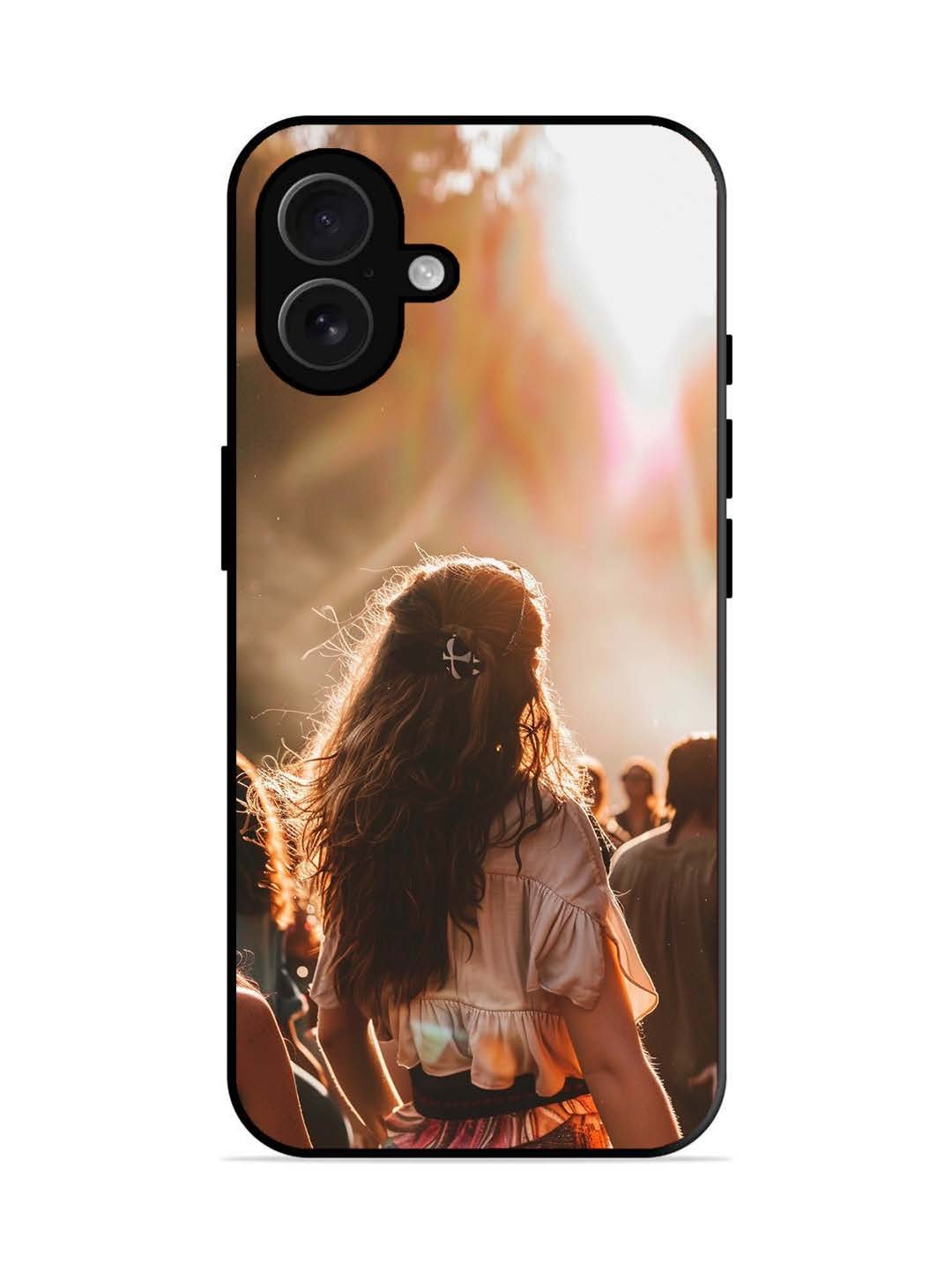 iPhone XR Vertical Stripes Bright Yellow