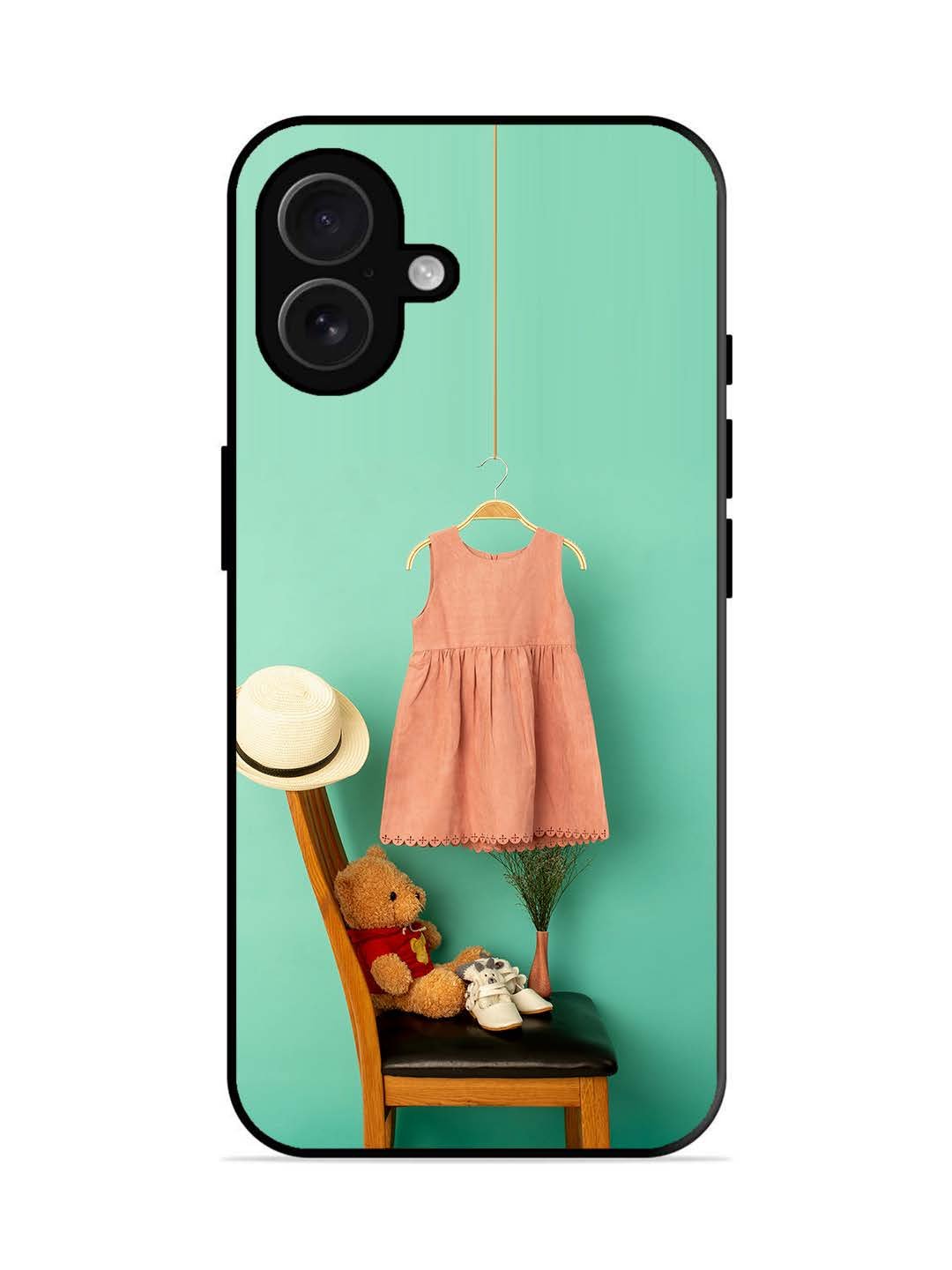iPhone XR Vertical Stripes Dusty Mauve