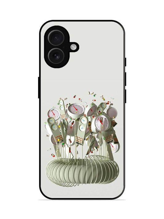 iPhone XR Gingham Checks busty rose