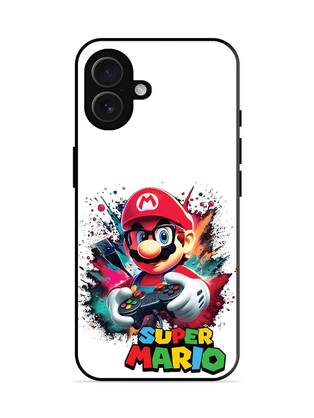 iPhone 16 plus Modern Mario Pro Gamer Splash